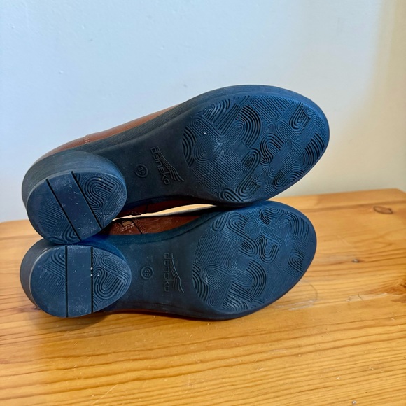 Dansko Raina Heeled Ankle Boot Brown Leather Women's 36 - Picture 11 of 11